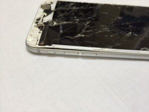 iPhone６ガラス修理前２