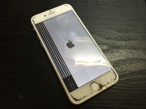 iPhone６sガラス液晶修理